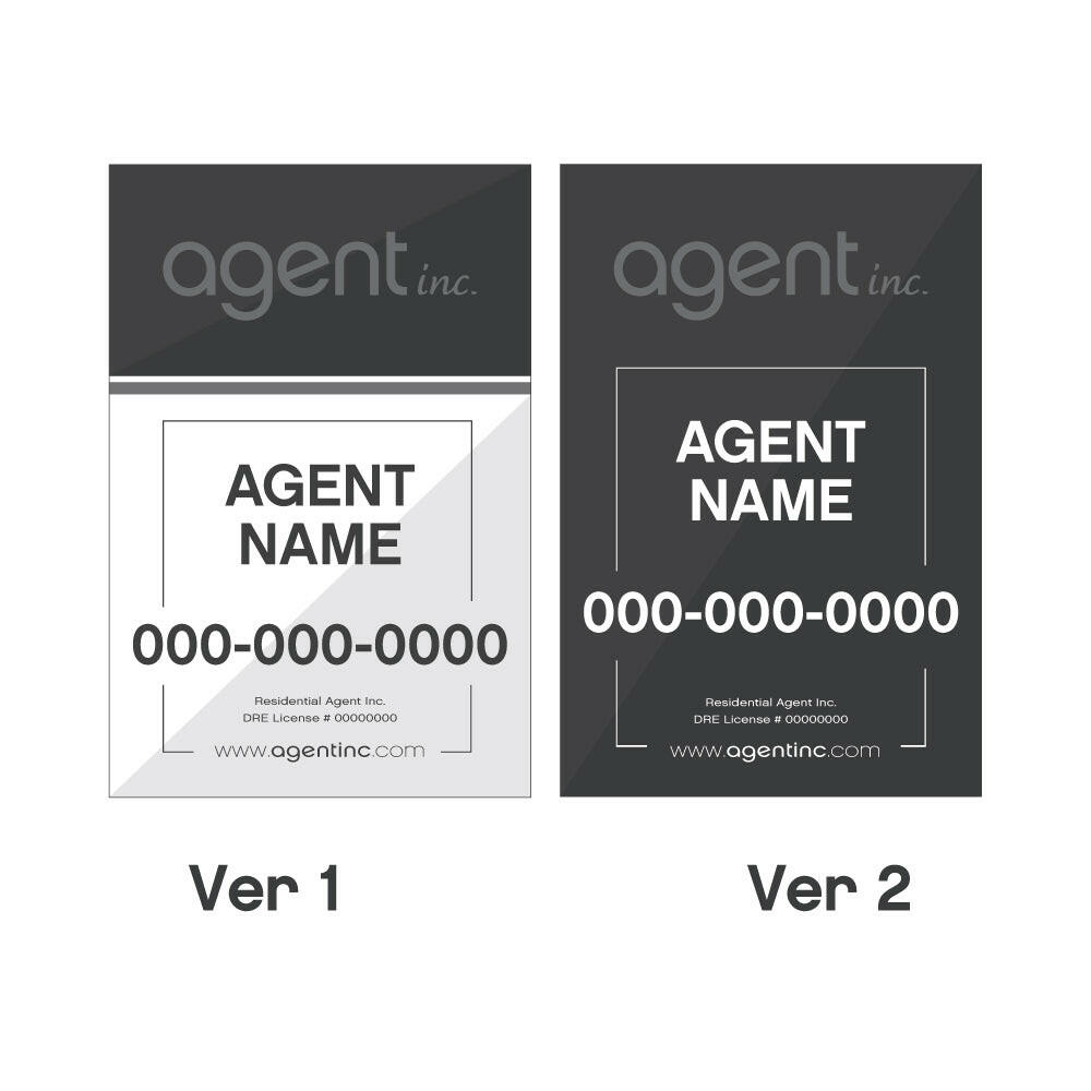 Agent Inc Listing Sign 18" x 12"