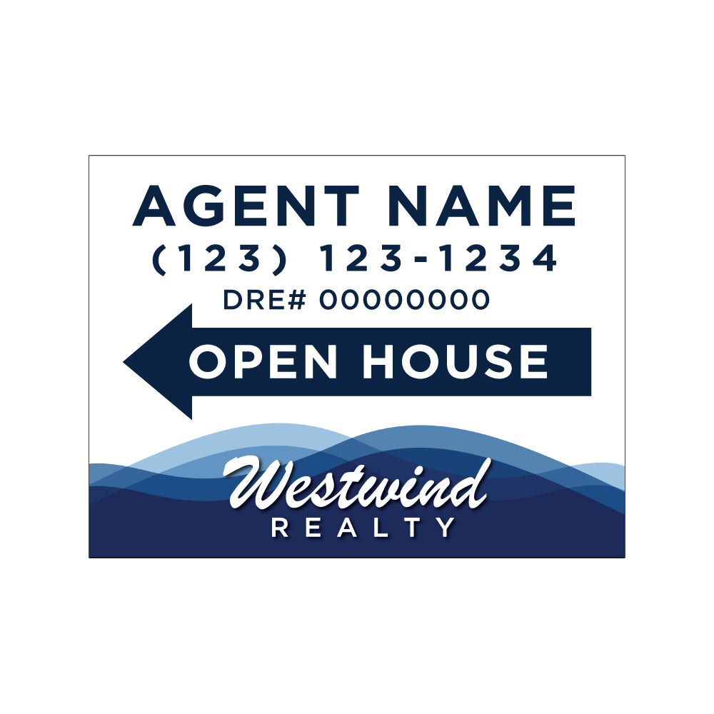 Westwind Realty - Open House Signs | 24x18
