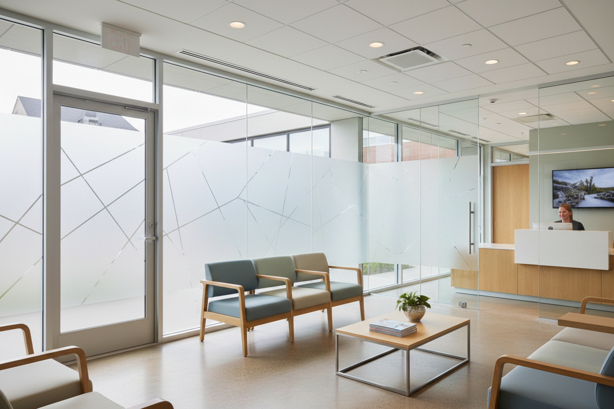 Doctor Office Window Treatment