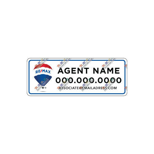 RE/MAX - Car Magnetic Sign | 9x24 (PAIR)