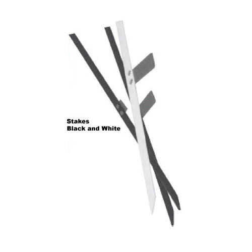 Stake - 4' Angle Black