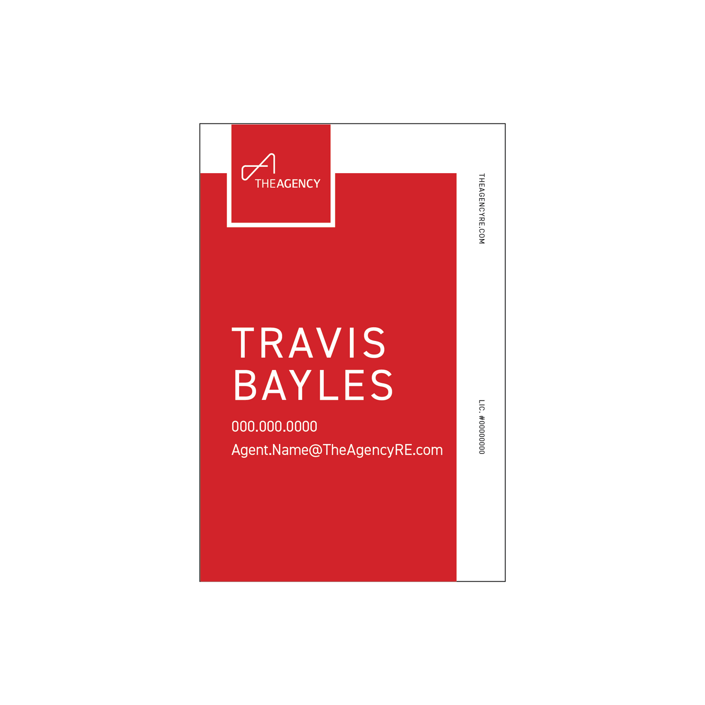 The Agency Listing Sign 24x32