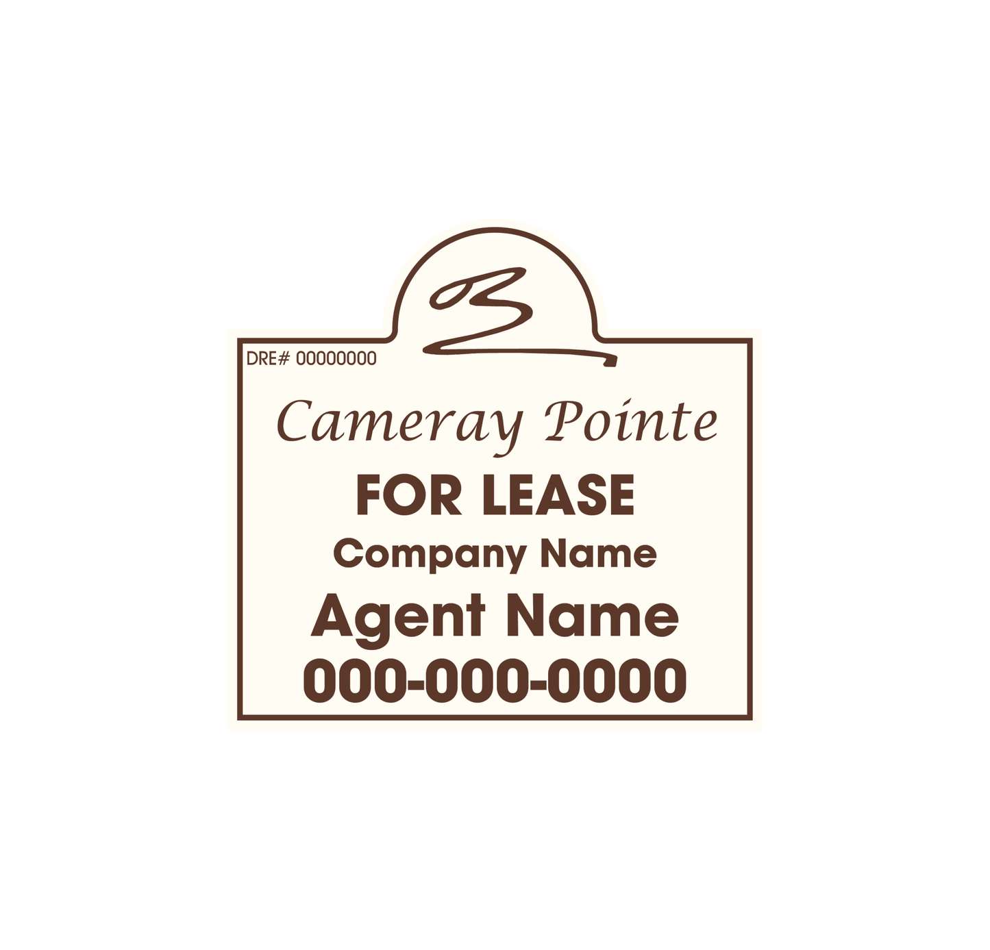 Bear Brand Cameray Pointe - Listing Sign - R.E.S.S. - Real Estate Signs & Services