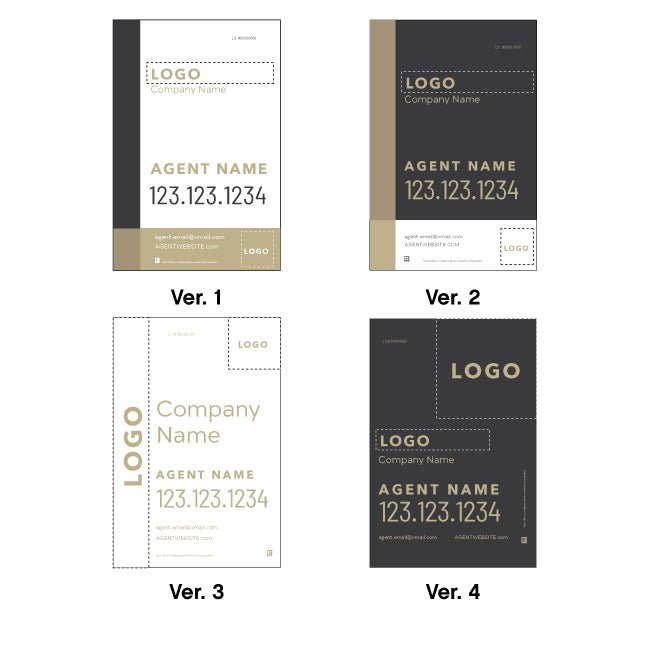 Century21 Listing Sign Portrait 18" x 12" - R.E.S.S. - Real Estate Signs & Services