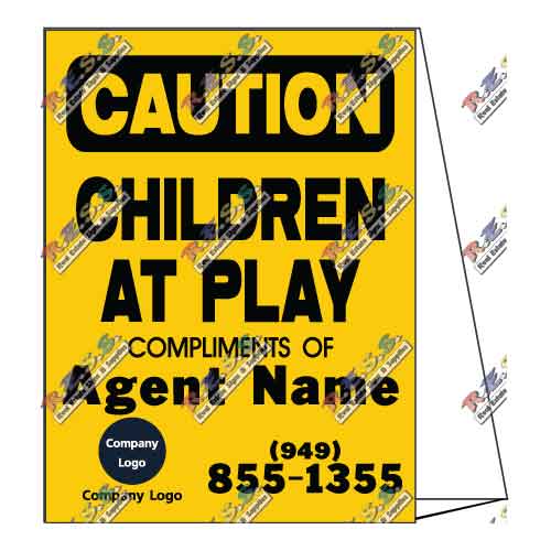 Children at Play - R.E.S.S. - Real Estate Signs & Services