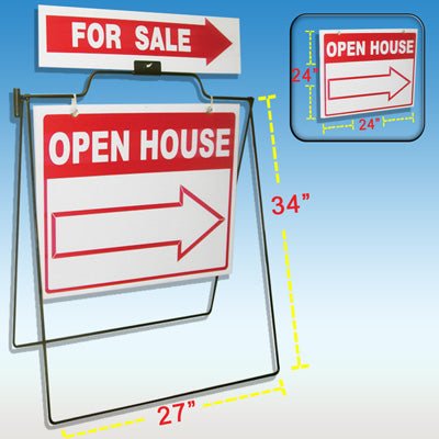 Custom - Aframe Signs - R.E.S.S. - Real Estate Signs & Services