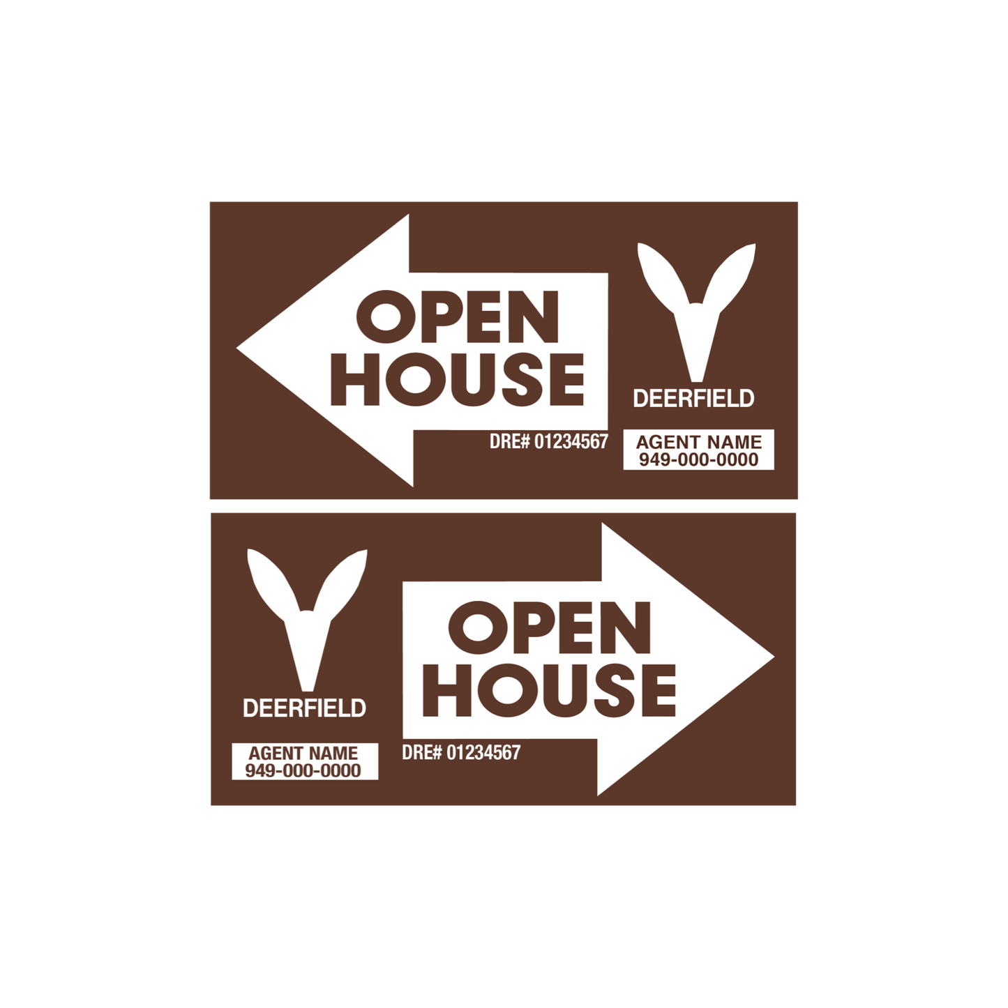 Deerfield - Open House - R.E.S.S. - Real Estate Signs & Services