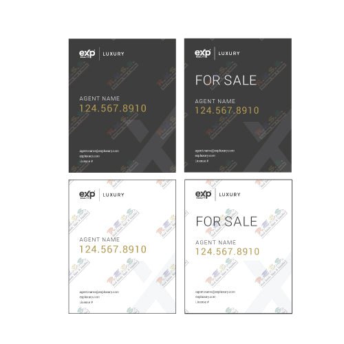 EXP Realty Luxury - Listing Signs - R.E.S.S. - Real Estate Signs & Services