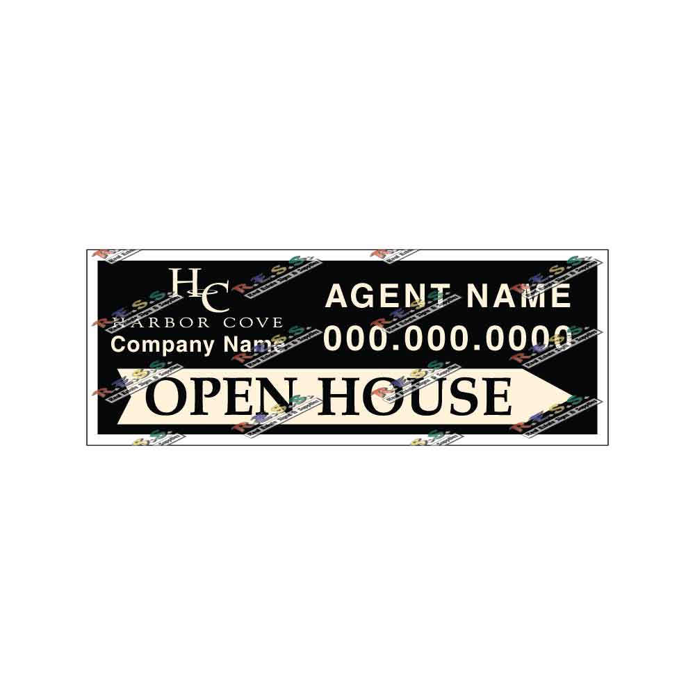 Harbor Cove - Open House Signs - R.E.S.S. - Real Estate Signs & Services