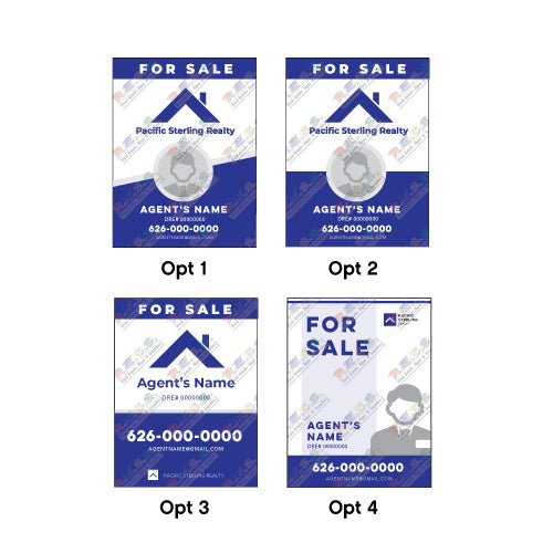 Pacific Sterling Portrait Layout - R.E.S.S. - Real Estate Signs & Services