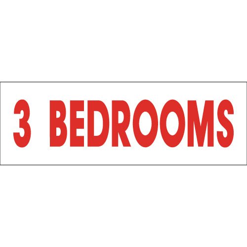 Rider - 3 Bedrooms - R.E.S.S. - Real Estate Signs & Services