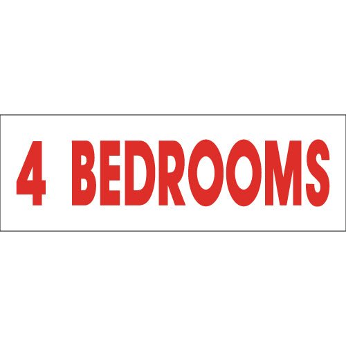 Rider - 4 Bedrooms - R.E.S.S. - Real Estate Signs & Services