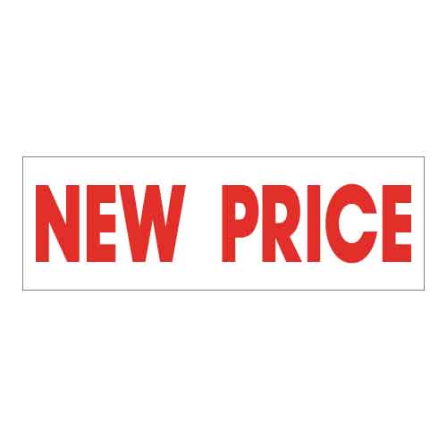 Rider - New Price - R.E.S.S. - Real Estate Signs & Services