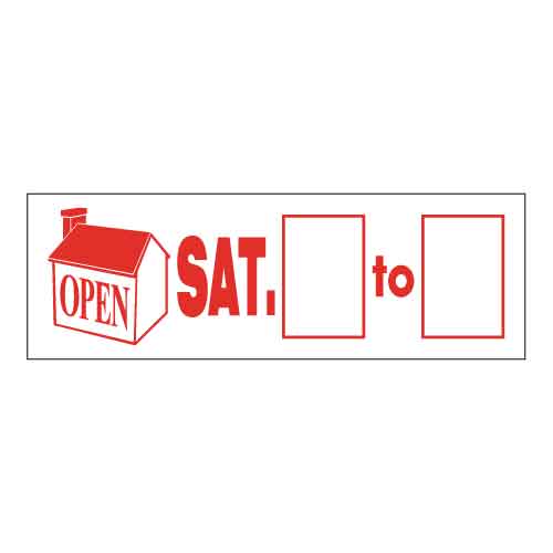 Rider - Open Saturday to - R.E.S.S. - Real Estate Signs & Services