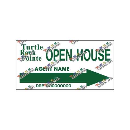 Turtle Rock Pointe - Open House Signs - R.E.S.S. - Real Estate Signs & Services