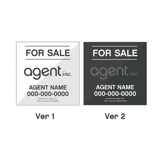 Agent Inc Listing Sign 24" x 24"