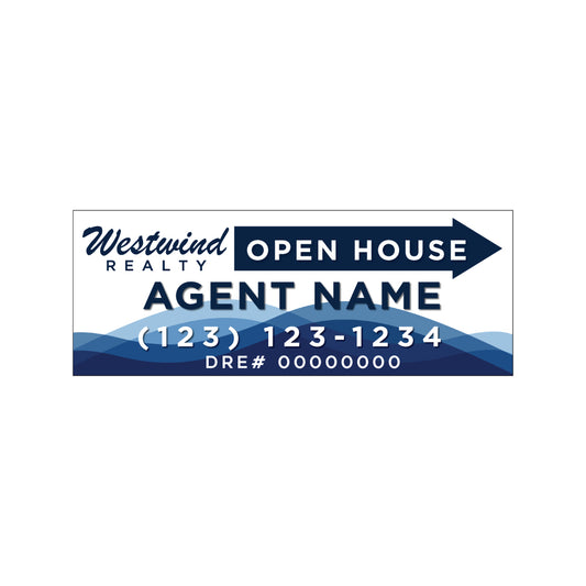Westwind Realty - Open House Signs | 24x9