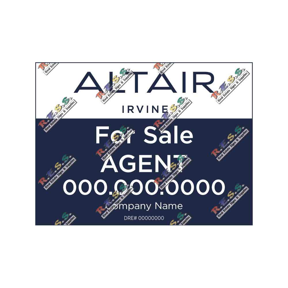 Altair - Listing Sign