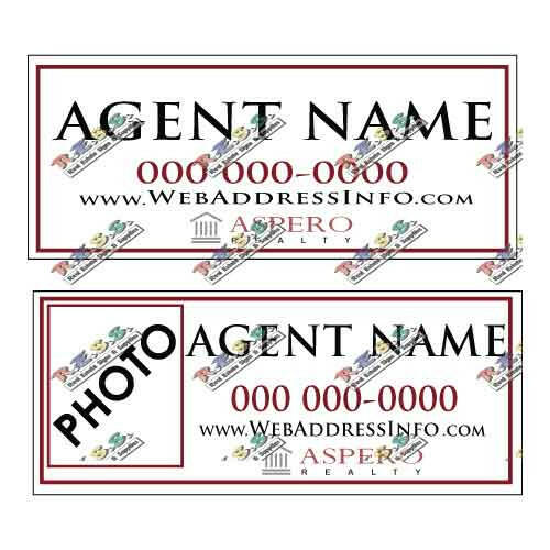 Aspero - Car Magnetic Sign | 9x24 (PAIR)