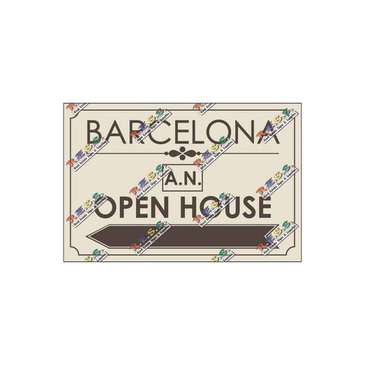 Barcelona - Open House Signs