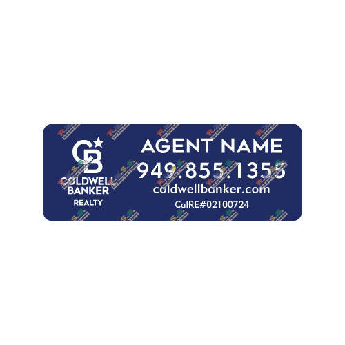 Coldwell Banker - Car Magnetic Sign | 9x24 (PAIR)