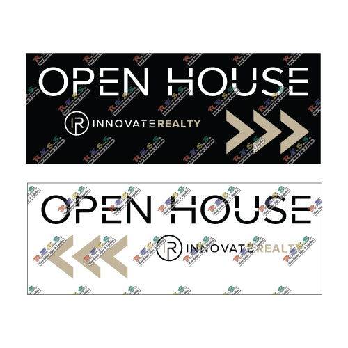 Innovate Realty - Open House Signs | 24x9
