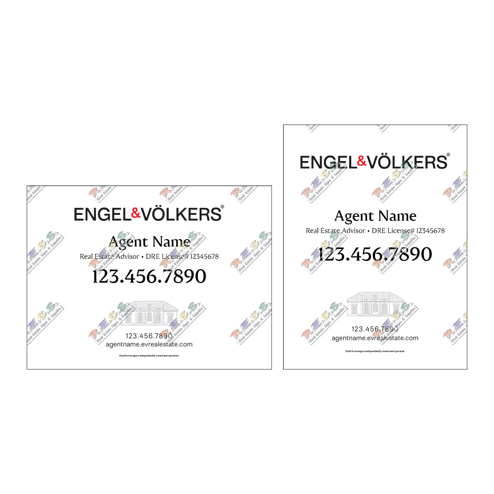 Engel & Volkers - Listing Signs