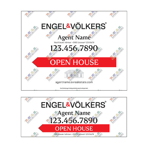 Engel & Volkers - Open House Signs