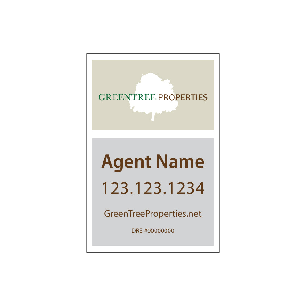 Greentree Properties - Listing Sign 12" x 18"