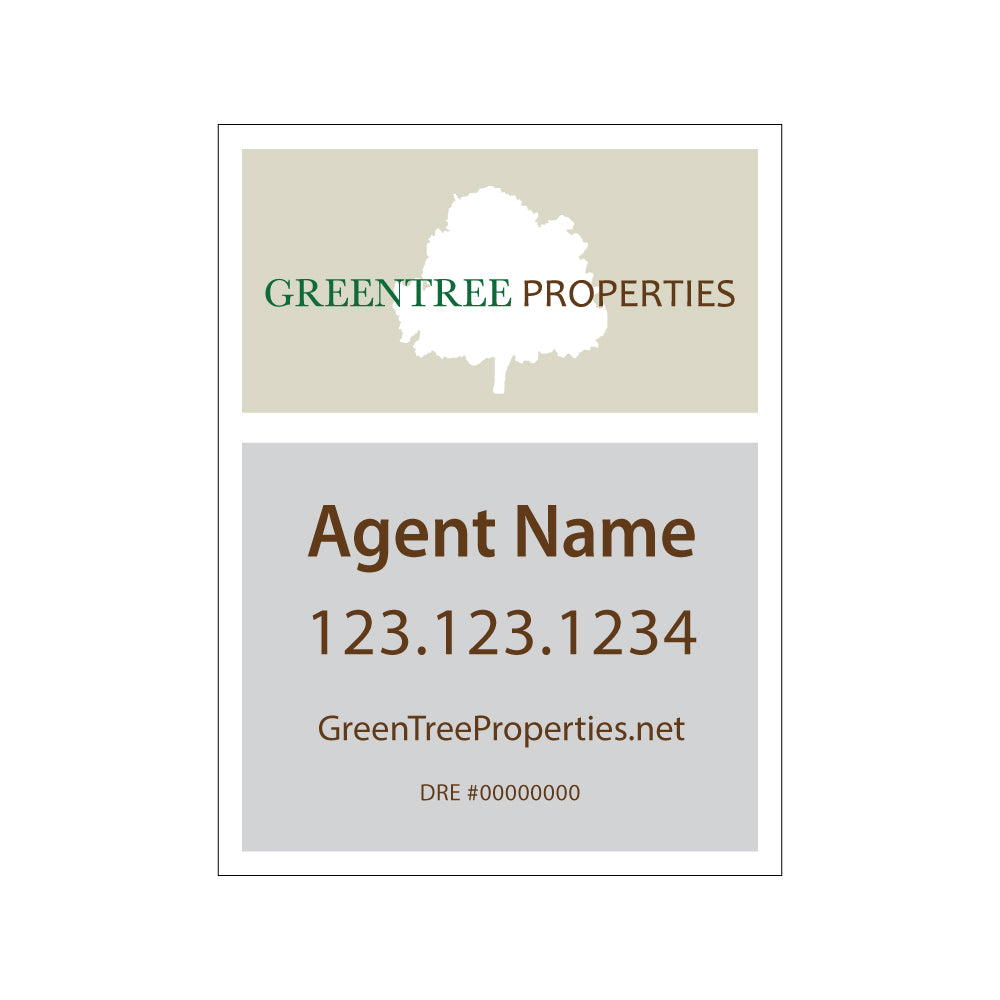 Greentree Properties - Listing Sign 18" x 24"