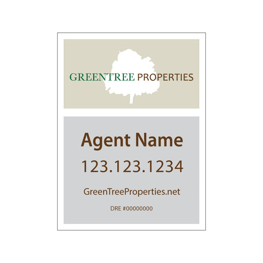 Greentree Properties - Listing Sign 18" x 24"