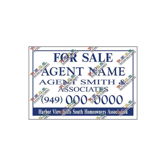 Harbor View Hills - Listing Sign