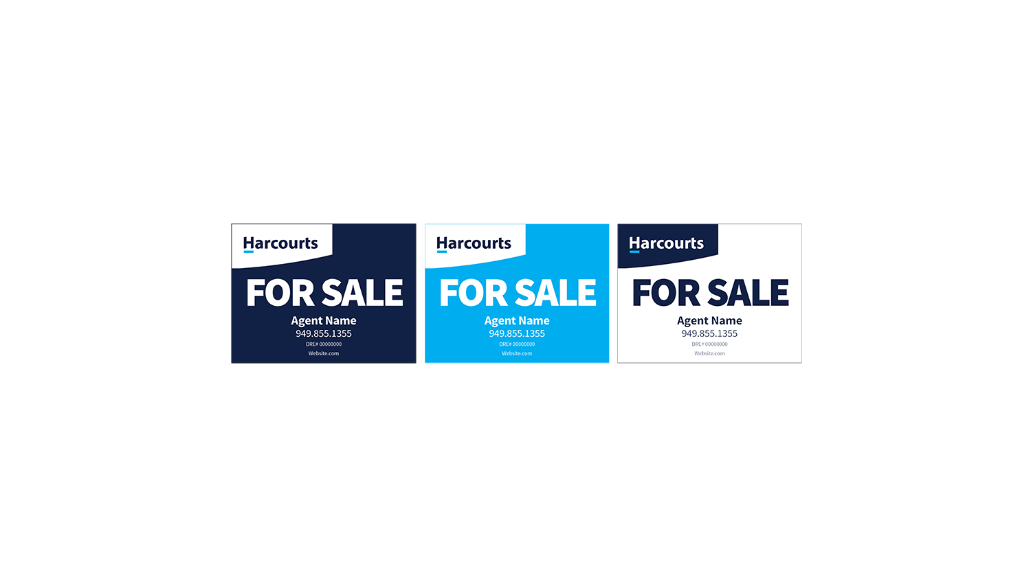 Harcourts - Listing Sign | 24x18