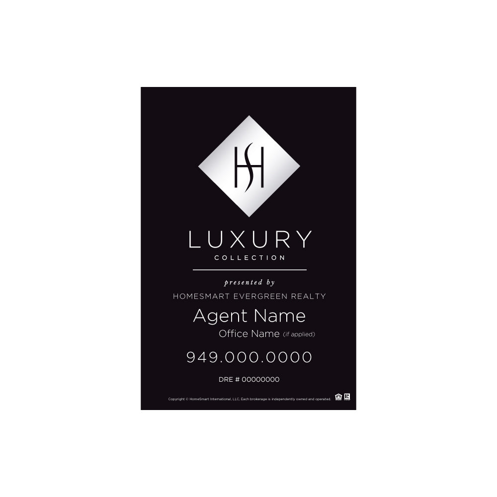 HomeSmart - Luxury Listing Sign | 12x18