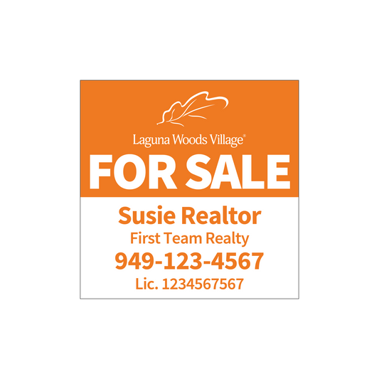 Laguna Woods Village - Listing Sign | 24x18