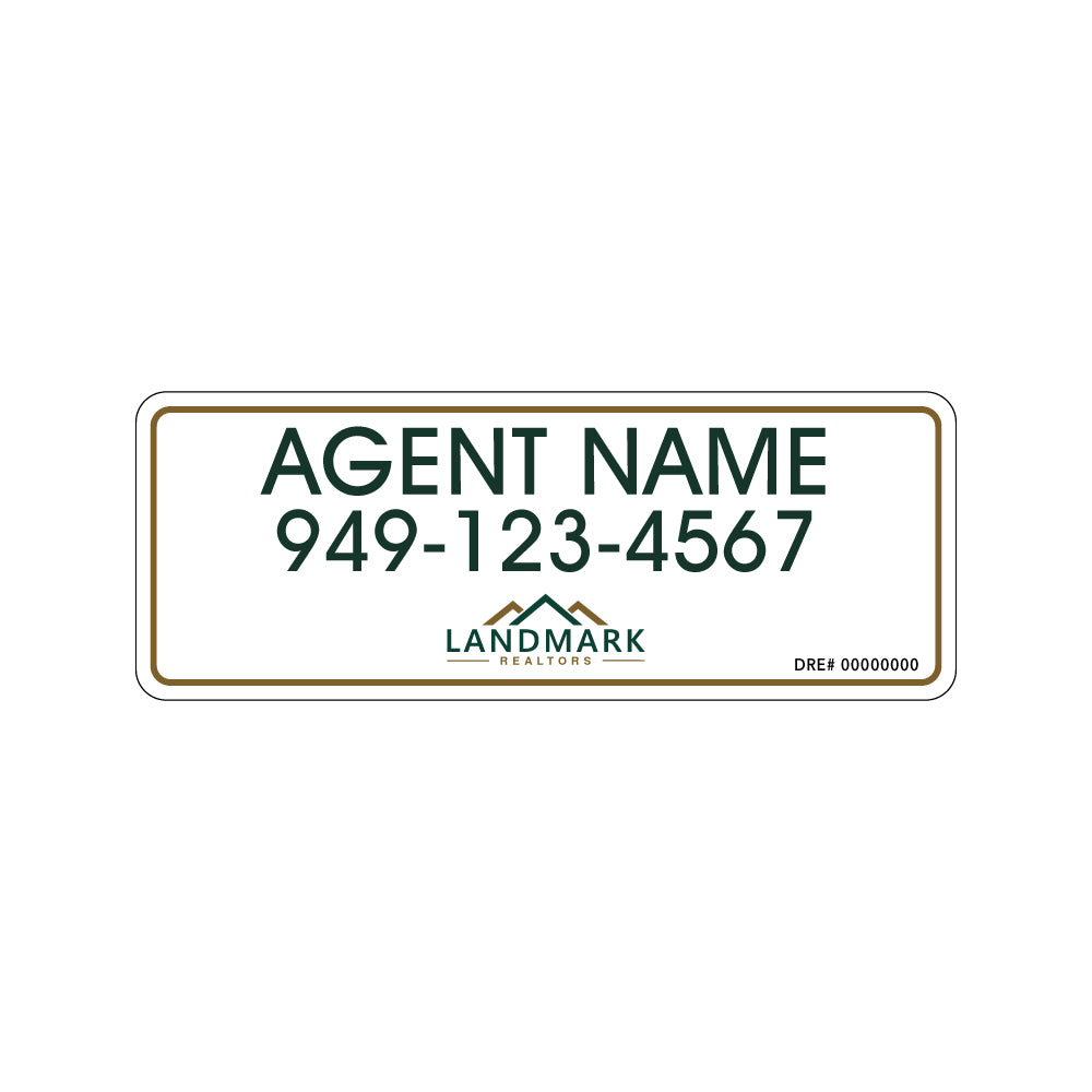 Landmark Car - Car Magnetic Sign | 9x24 (PAIR)