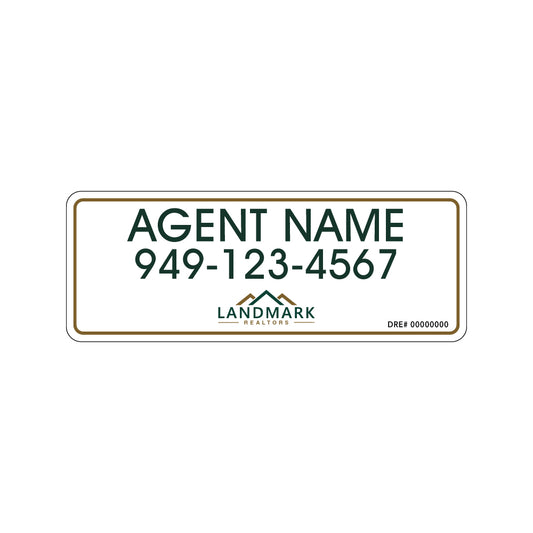 Landmark Car - Car Magnetic Sign | 9x24 (PAIR)