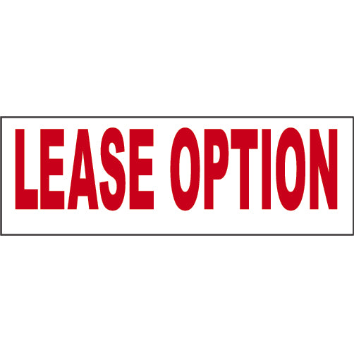 Rider - Lease Option