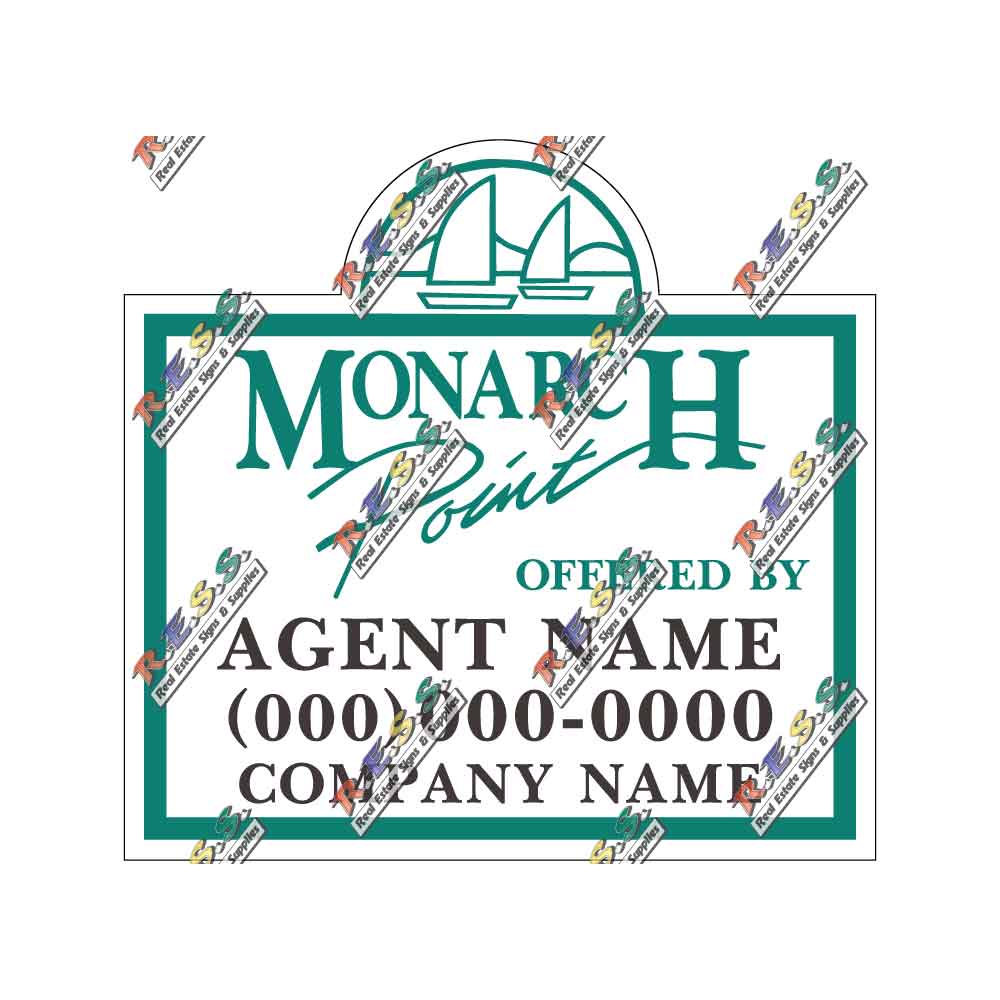 Monarch Point - Listing Sign