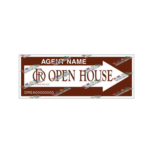 One Ford Road - Open House Signs