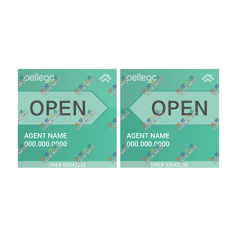 Pellego - Open House Signs