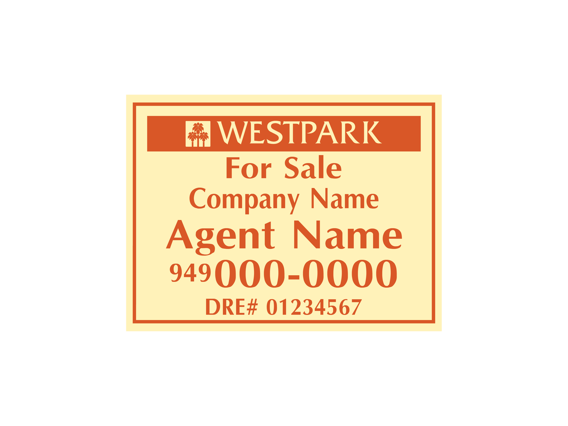 Westpark - Listing Sign