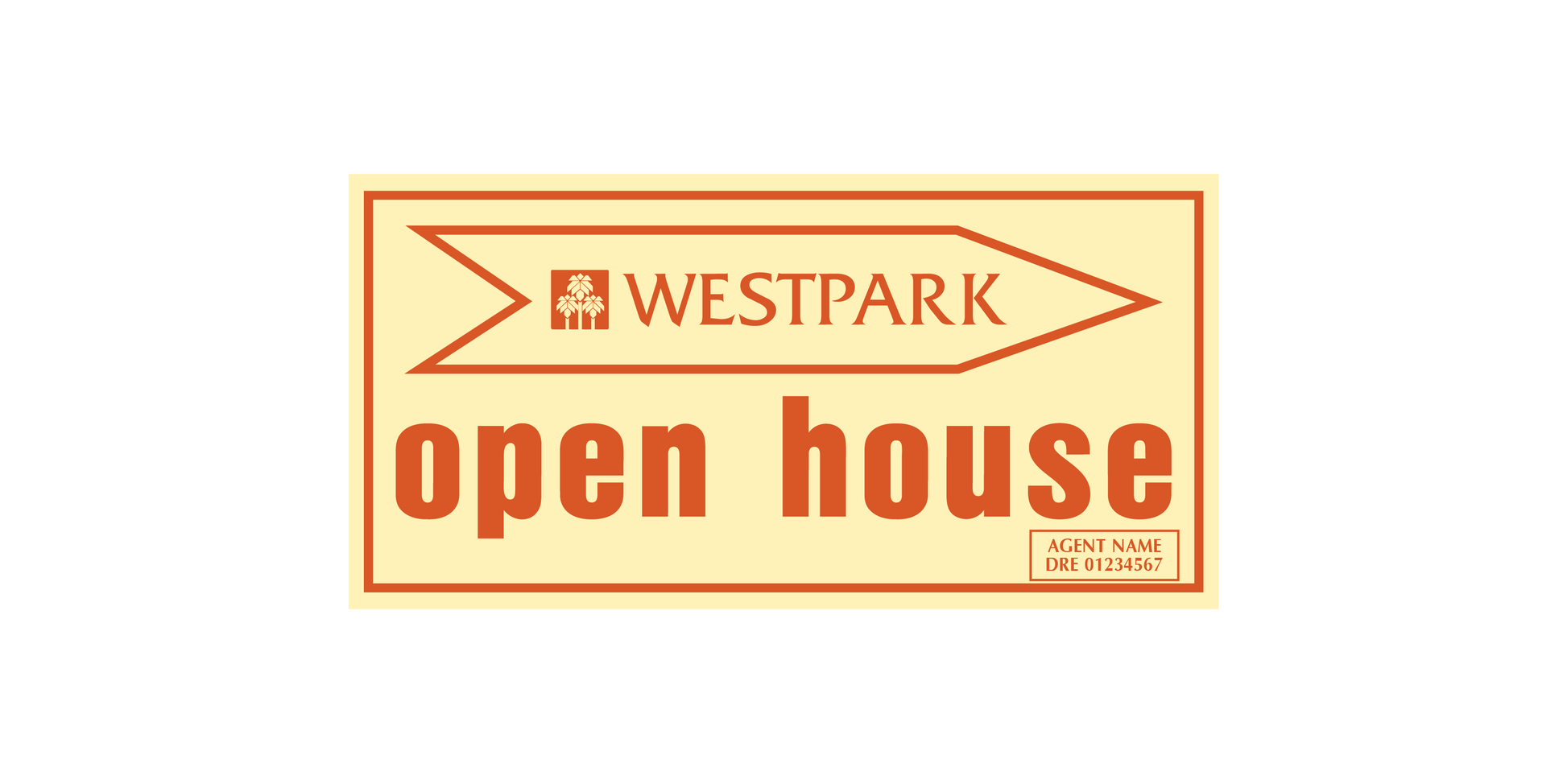 Westpark - Open House Signs
