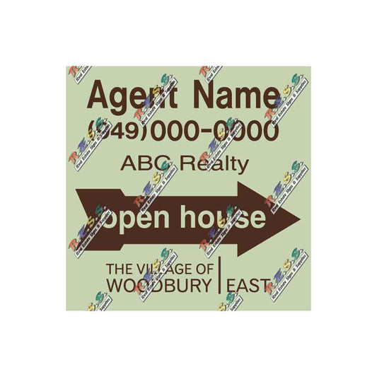 Woodbury East - Open House Signs