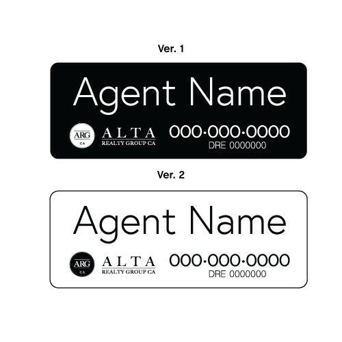 Alta - Car Magnetic Sign | 9x24 (PAIR)