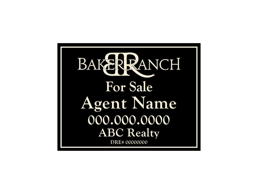 Baker Ranching Signs Baker Ranch HOA Signs | R.E.S.S.