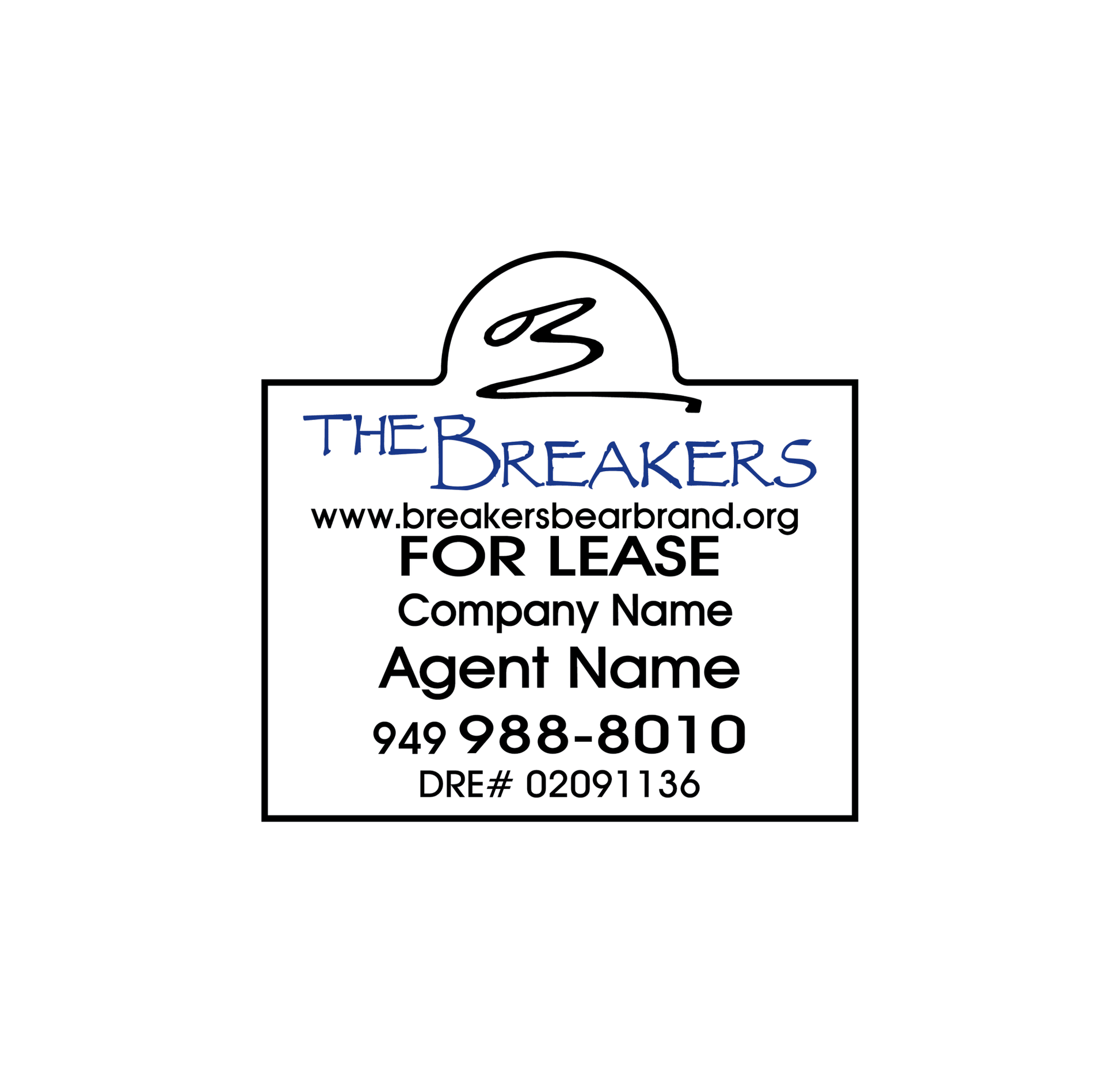 Bear Brand Breakers - Listing Sign