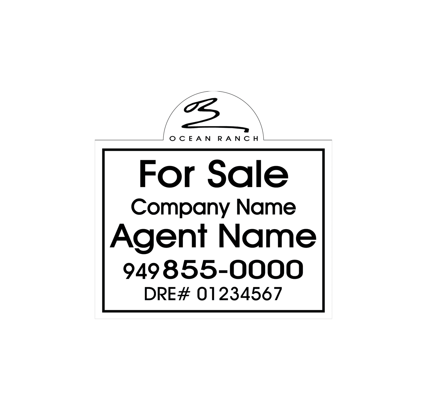Bear Brand Ocean Ranch - Listing Sign - R.E.S.S. - Real Estate Signs & Services