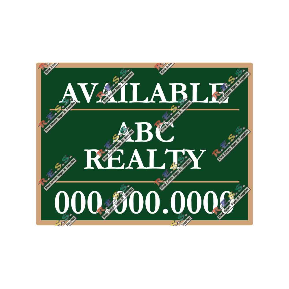 Bear Creek - Listing Sign - R.E.S.S. - Real Estate Signs & Services