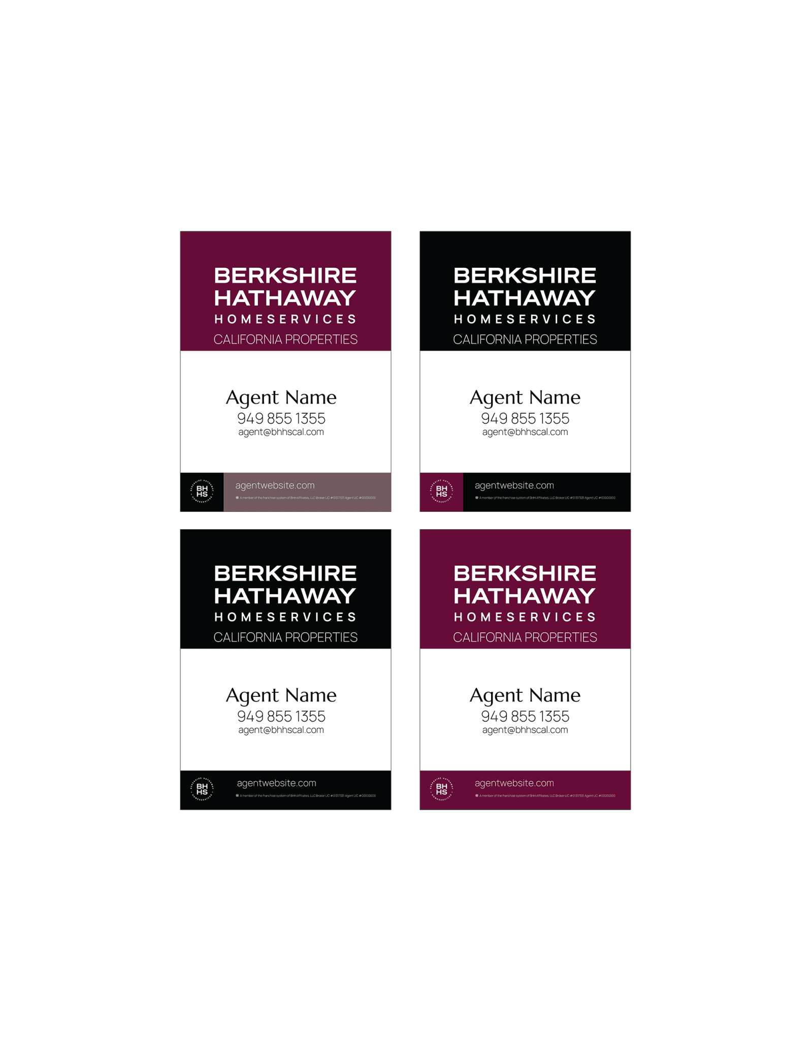 Berkshire Hathaway - Listing Signs | 24x32